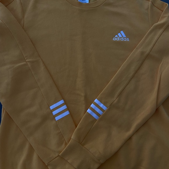 Adidas Golden Crewneck Sweatshirt NWOT - Picture 3 of 7